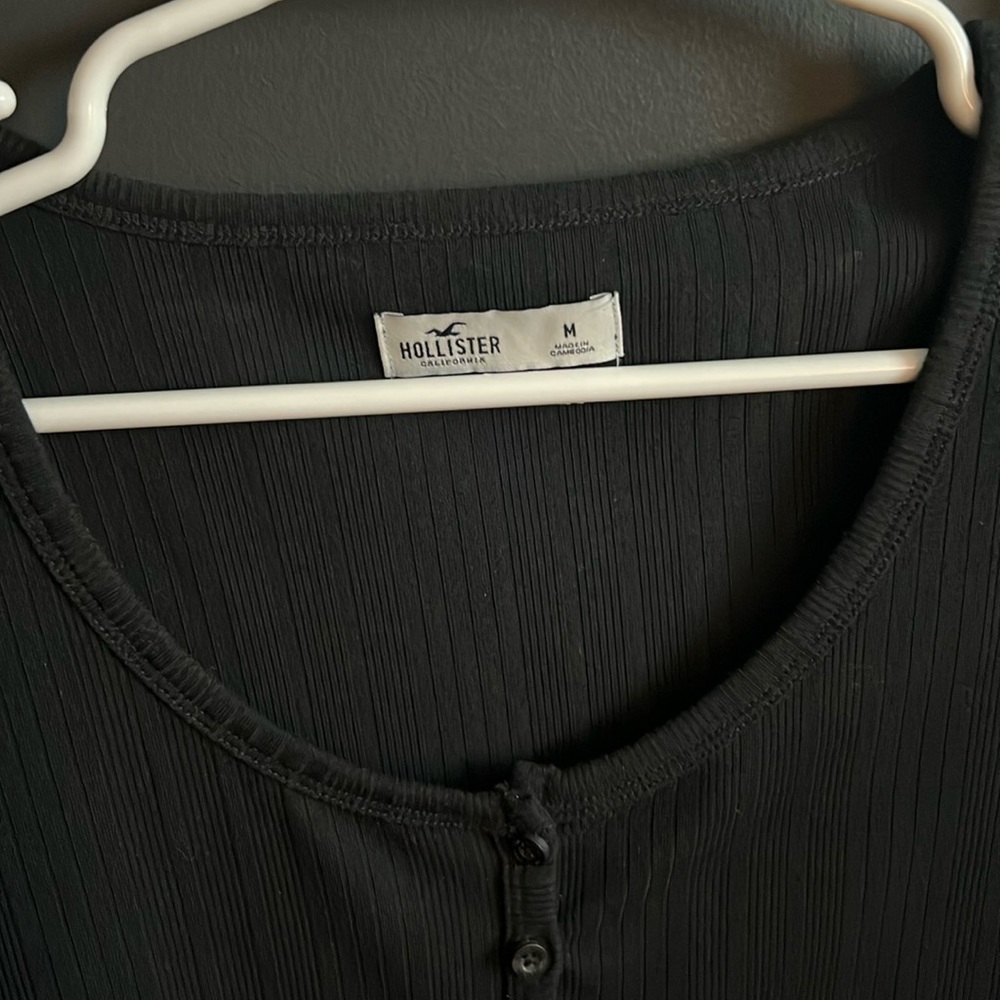 Holister black cardigan